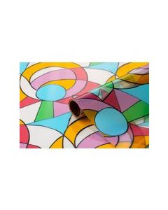 Bigpoint Yapışkanlı Folyo 2m Vitray Desen No:60