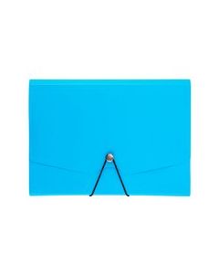 Lotte Körüklü Dosya 13 Cepli Lastikli A4 Şeffaf Renkli