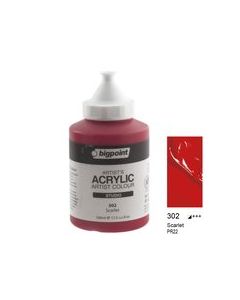 Bigpoint Akrilik Boya 500 ml Scarlet 302