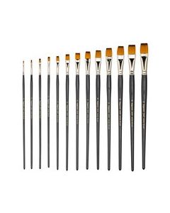 Bigpoint 200F Serisi Sentetik Kıl Düz Kesik Fırça No: 12