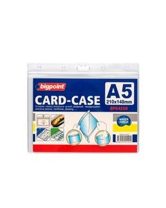 Bigpoint Kilitli Kart Poşeti Yatay A5 (210x148mm)