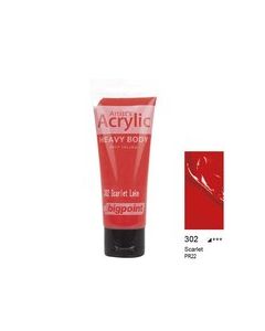 Bigpoint Akrilik Boya 75 ml Scarlet 302